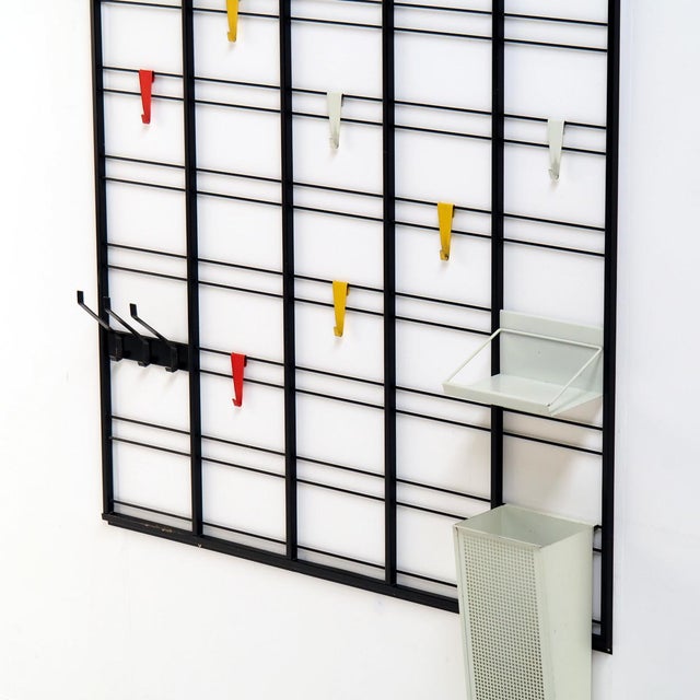 1960s Musical Scale Coat Rack by Tjerk Reijenga for Pilastro, Netherlands, 1950s For Sale - Image 5 of 13