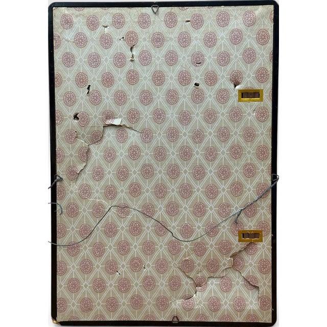 Antique 19th Century Japanese Ukiyo-E Woodblock Print Prince Genji at Suma by Hiroshige and Kunisada For Sale - Image 9 of 9