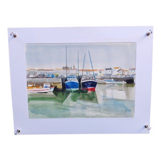 Michel Roubille, L'Ile d'Yeu, 1998, Watercolor For Sale