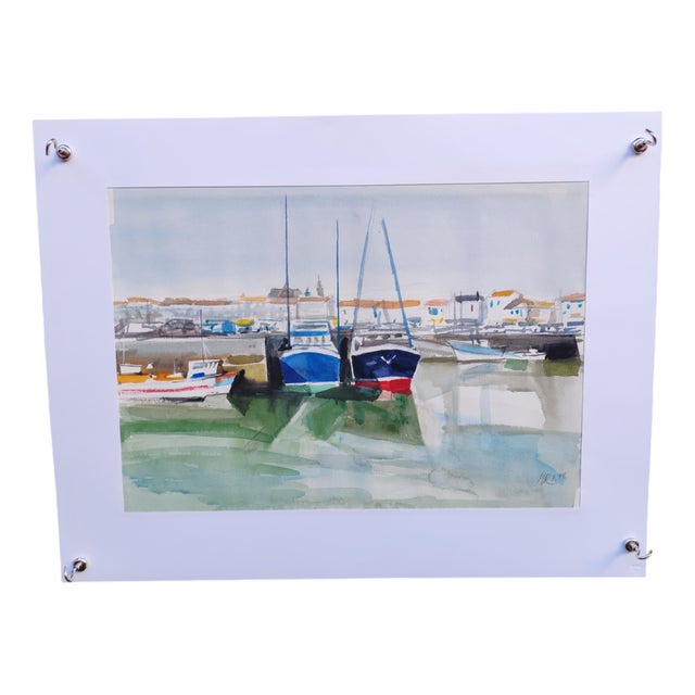 Michel Roubille, L'Ile d'Yeu, 1998, Watercolor For Sale