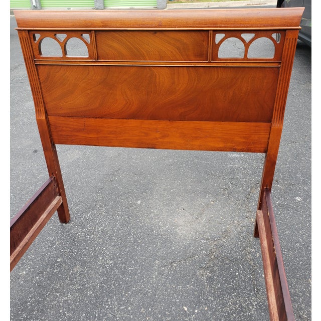 1960s Dixie Furniture Mahogany Twin Bed Chairish