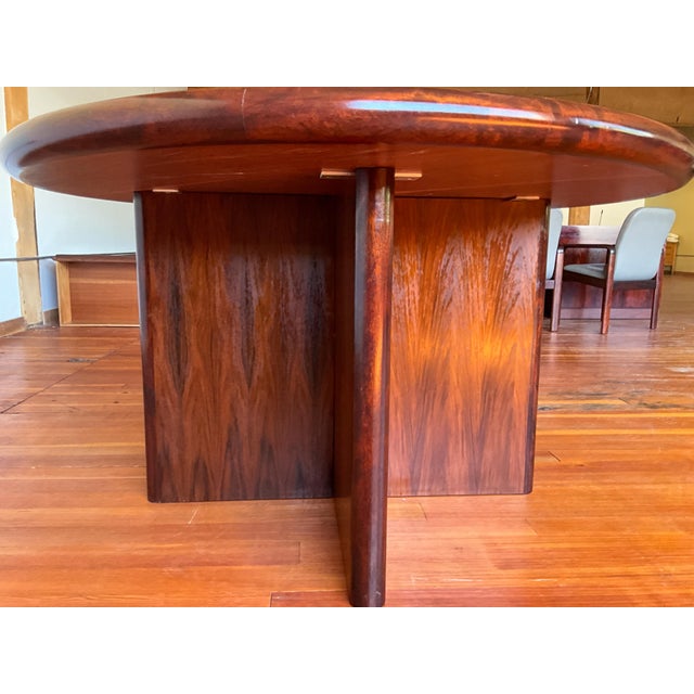 1970s Dyrlund Supreme Table in Rosewood For Sale - Image 10 of 13