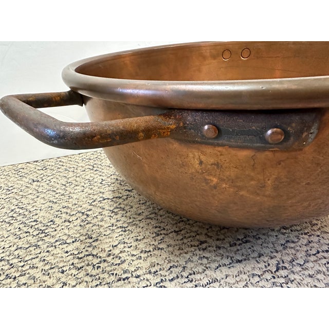 Gigantic Antique Copper Chocolate Pot Kettle For Sale - Image 4 of 12