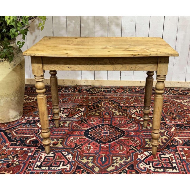20th Century Desk in Poplar, Elm and Beech, 1920s For Sale - Image 6 of 10