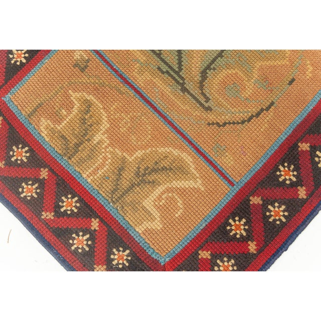 Antique English Needlepoint Runner Doris Leslie Blau Size: 2'6" × 8'5" (76 × 256 cm). This exquisite antique English...