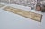 Vintage Turkish Rug, Japandi Style Neutral Geometric Runner For Sale - Image 9 of 10