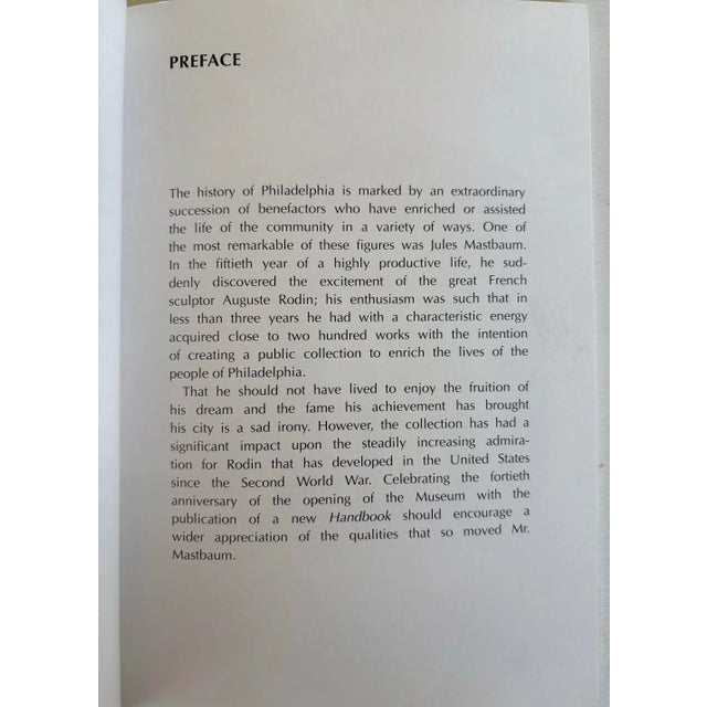 Black Rodin Museum Handbook by John L. Tancock Philadelphia Museum of Art For Sale - Image 8 of 12