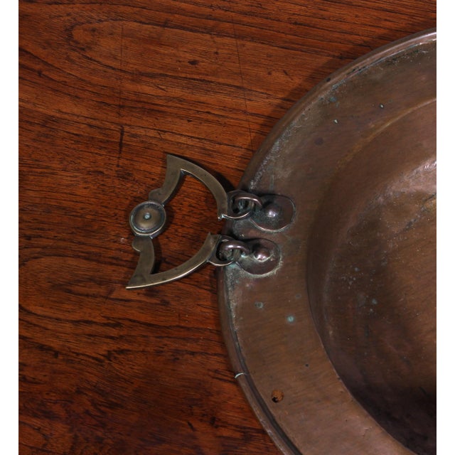 Tan 18th Century Round Coffee Table with Brazier For Sale - Image 8 of 9