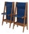 Mid 20th Century Pair of French Oak Laminate Tables For Sale