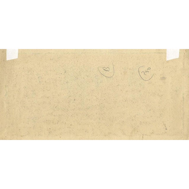 William H. Ward, Figures in a Wooded Landscape, 19th Century, Graphite Drawing For Sale - Image 3 of 4
