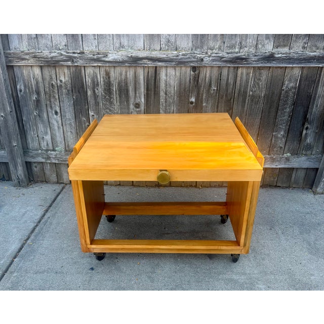 Vintage John Keal for Brown-Saltman Bar or Tea Cart For Sale In Denver - Image 6 of 8