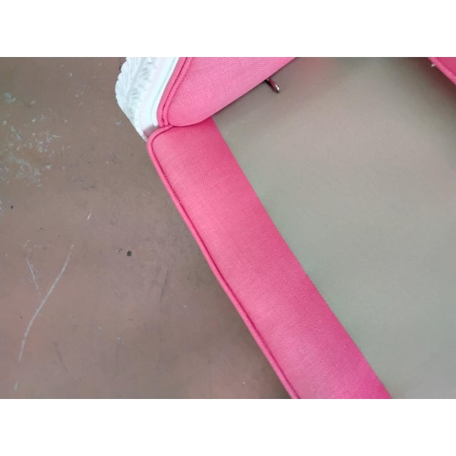 Wesley Hall French Style Settee For Sale In Naples, FL - Image 6 of 9