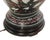 A Pair of Vintage Brunschwig & Fils Cadiz Table Lamps - Black and Cream Ceramic With Boar and Deer Motifs For Sale - Image 12 of 14
