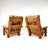 Wood Pair of 1970s Swedish Pine "Tälja" Lounge Chairs by Sven and Christian Larsson For Sale - Image 7 of 11