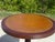 Wood English Wooden and Leather Side Table, 1960s For Sale - Image 7 of 18