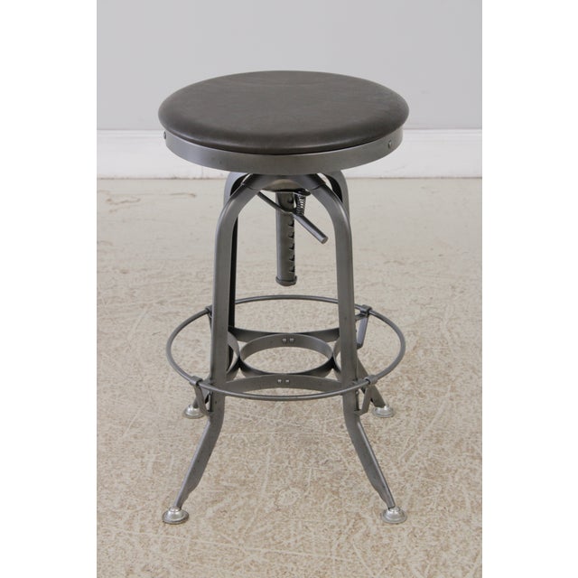 Age: C.2016 Details: Industrial Style Adjustable height High Quality Construction Traditional Style Bent Steel Base Spring...