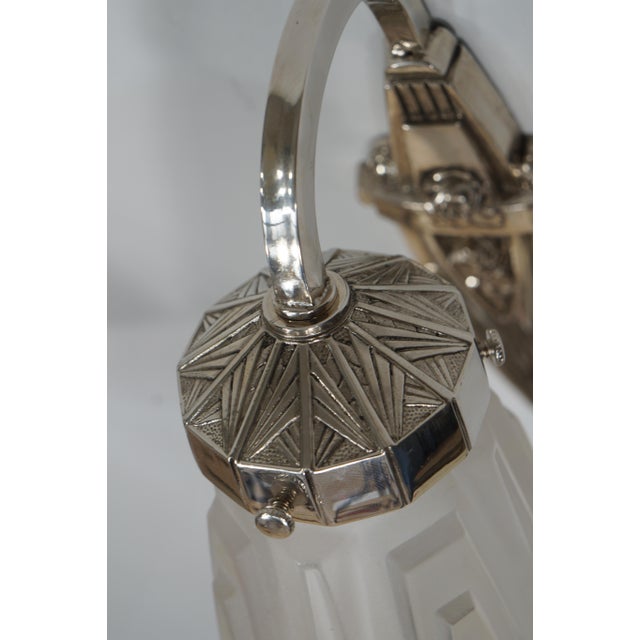 French Art Deco Wall Sconces by Charles Schneider 1920s France - A Pair For Sale - Image 10 of 11