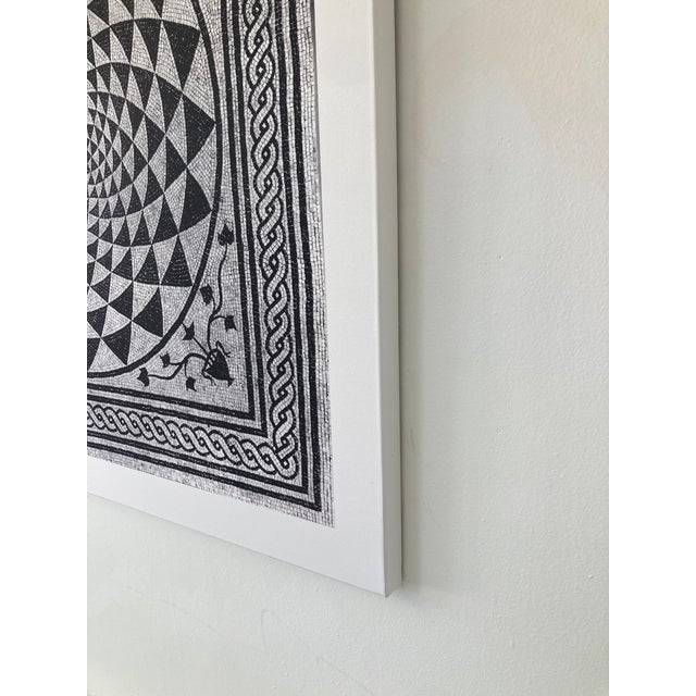William Gray Harris Photograph on Canvas “ artist’s proof. Medium size canvas on deep canvas frame.Roman Mosaic from the...