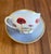 Taj Mahal Luxury Limoges Tea / Coffee Cup and Saucer Porcelain Set For Sale In San Diego - Image 6 of 9