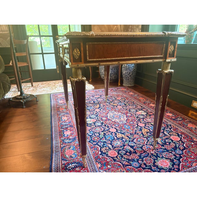 Early 19th Century Donald Ross Louis XVI Style Inlaid Desk For Sale - Image 10 of 12