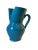 Arts & Crafts Vintage Hand-Crafted Ceramic Blue & Brown Glaze Pitcher For Sale - Image 3 of 10