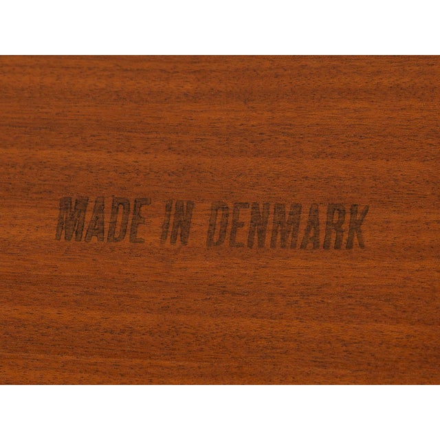 Wood Vintage Nesting Tables by Kai Kristiansen for Vildbjerg Møbelfabrik, 1960s, Set of 3 For Sale - Image 7 of 8