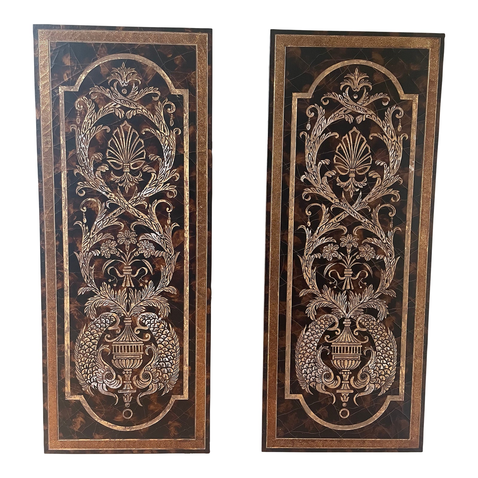 Coromandel Wall Panels a Pair Chairish
