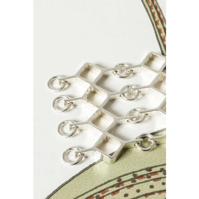 Modernist Silver Necklace by Jorma Laine, 1964 For Sale - Image 6 of 7