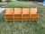 Wood Mid-Century Hungarian Four-Seater Cinema Bench, 1950s For Sale - Image 7 of 7