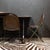 ABOUT Sold as a set only. Set of four steel prohibition era, Art Deco folding chairs with handles on the backrest as well...