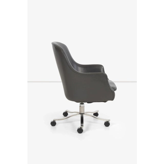 1964 Nicos Zographos Bucket Desk Chair For Sale - Image 4 of 10