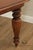 Henredon Somerton Banded Mahogany Rectangular Dining Table With Fluted Legs For Sale - Image 18 of 18