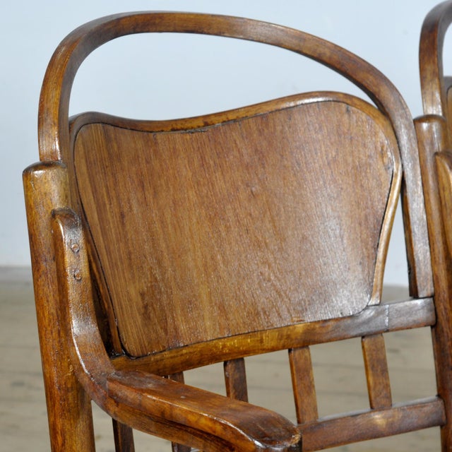 Vintage Folding Chairs, 1930s, Set of 4 For Sale - Image 11 of 15