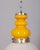 Vintage Space Age Italian Yellow Glass Chandelier, 1970s For Sale - Image 6 of 8