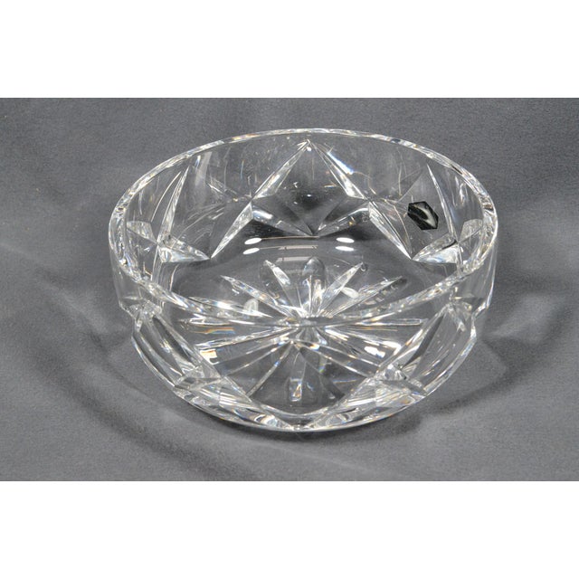 Saint-Louis Vintage Saint-Louis French Hand-Cut Crystal Centerpiece Bowl, 20th Century For Sale - Image 4 of 15