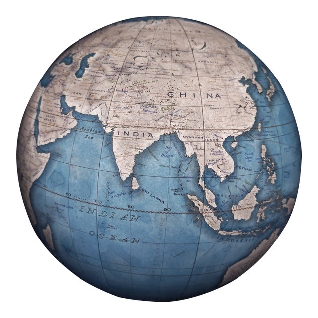 Bellerby & Co. Globemakers 2017 NetJets Commission Mini Desk Globe For Sale