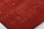 Rug & Kilim Contemporary Geometric Red Wool Gift-Sized Rug by Rug & Kilim, India For Sale - Image 4 of 4