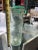 1970s Green Glass Bamboo Vintage Vase For Sale - Image 9 of 11