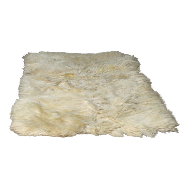 Vintage Alpaca Rug, 1970s For Sale