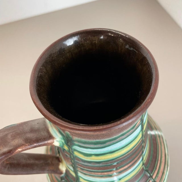 Fat Lava Pottery Vase by Bay Ceramics, Germany, 1970s For Sale - Image 15 of 18