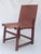 Mid-Century Modern Spanish Wood and Leather Chair, 1960s For Sale - Image 3 of 10