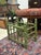 Elegant Hollywood Regency Style Faux Bamboo Canterbury Magazine in a spring green color. This faux bamboo magazine rack is...