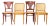 Viennese Café Chairs, Set of 4 For Sale
