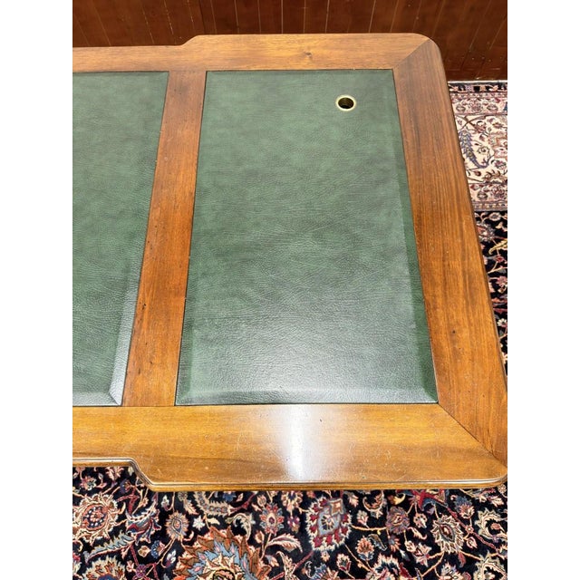 English Chesterfield Desk in Teak For Sale - Image 18 of 18