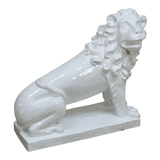 Vintage Used Lion Statues For Sale Chairish