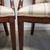 Baker Furniture Company Pair - Federal Style Mahogany Accent Chairs With Stripped Upholstery, Early 20th Century For Sale - Image 4 of 7
