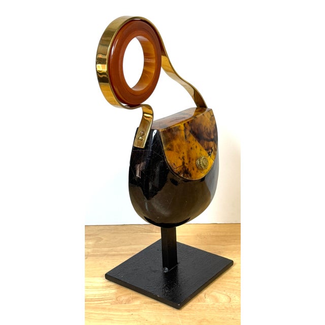 1980s Italian Pop Art Sculpture of a Purse, Museum Mounted For Sale In West Palm - Image 6 of 9