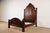 Victorian Antique Monumental Eastlake Victorian Burled Walnut Full Size Bed, Circa 1880s For Sale - Image 3 of 14