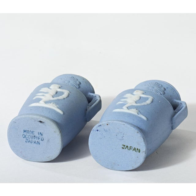 Mid 20th Century Miniature Antique Replica Greek Vases From Occupied Japan For Sale - Image 5 of 6