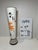 Mid 20th Century Chinese Hand Painted Porcelain Trumpet Vase With Floral Decoration and Calligraphy For Sale - Image 9 of 9